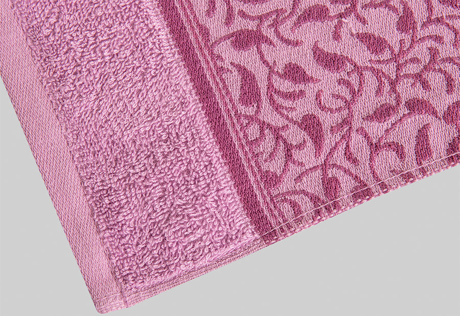 Juego de Toallas de Baño Rosa Oscuro