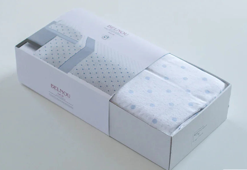 Presentación del Juego de sábanas de franela  en caja