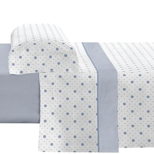 Sábanas de franela algodón para cama de 150 cm