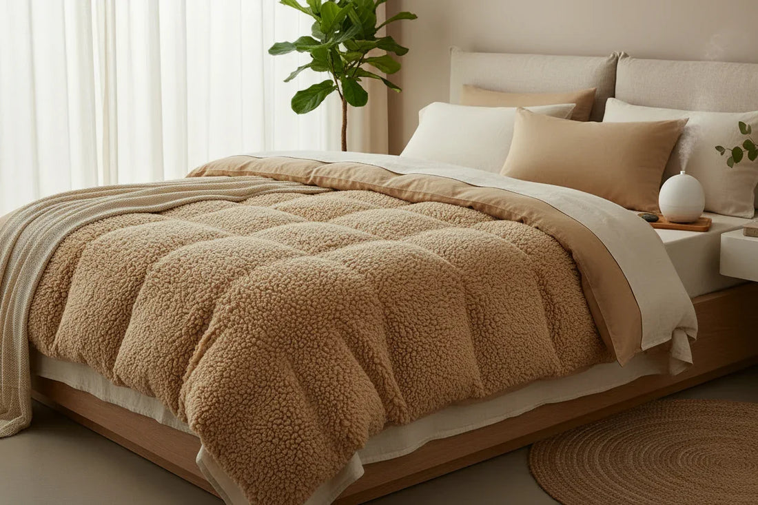 Edredones Sherpa Borreguito: Calidez y Estilo para Tu Hogar