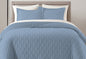 colcha bouti azul lisa marca Icelands cama 150/160 cm