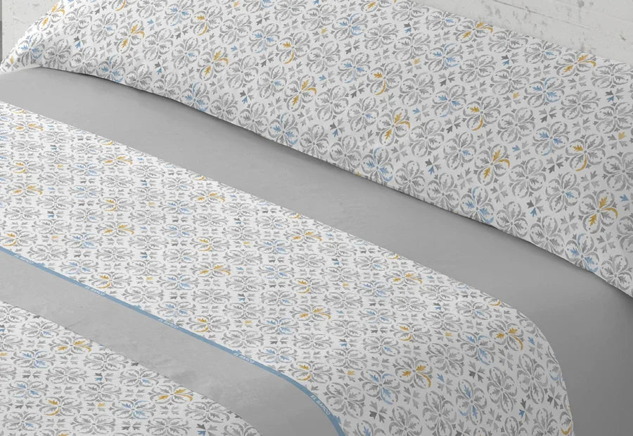 Juego de Sábanas Gris Cama 150 El Barco, vista general