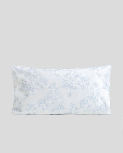 Diseño de funda de almohada de las sábanas de verano de flores azules 100% algodón