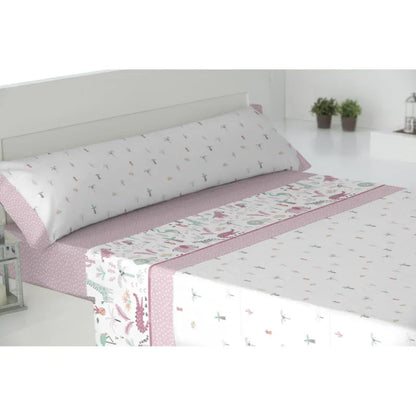 Juego de sábanas infantil Selva de Paduana con diseño alegre de animales