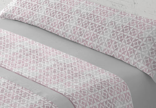 Juego de sábanas de verano El Barco con diseño estampado elegante en tonos grises