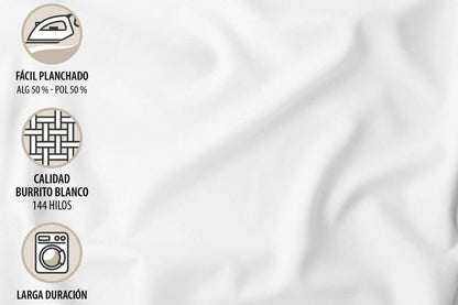 detales técnicos de las sábanas